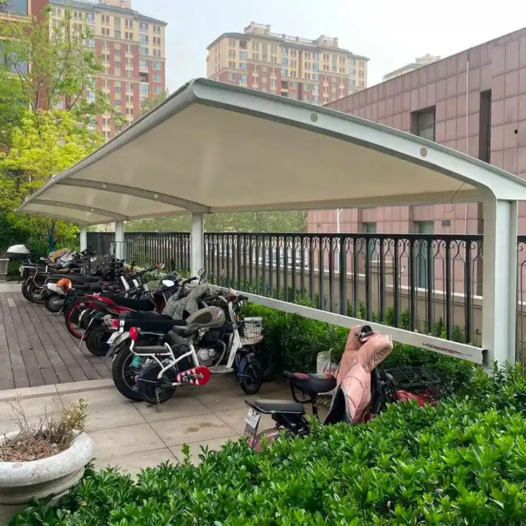 光山县膜结构电动车棚