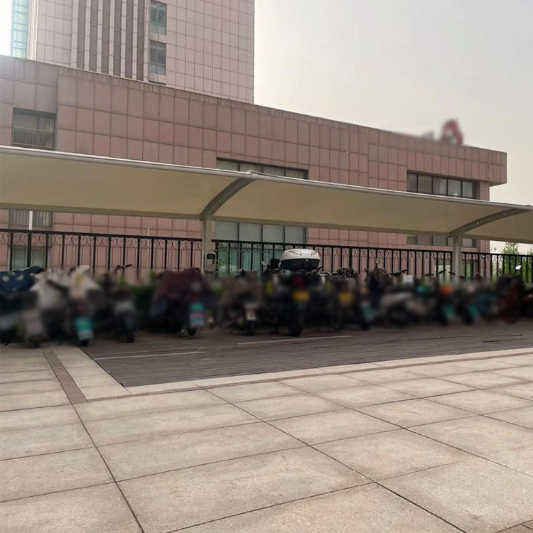 光山县膜结构电动车棚